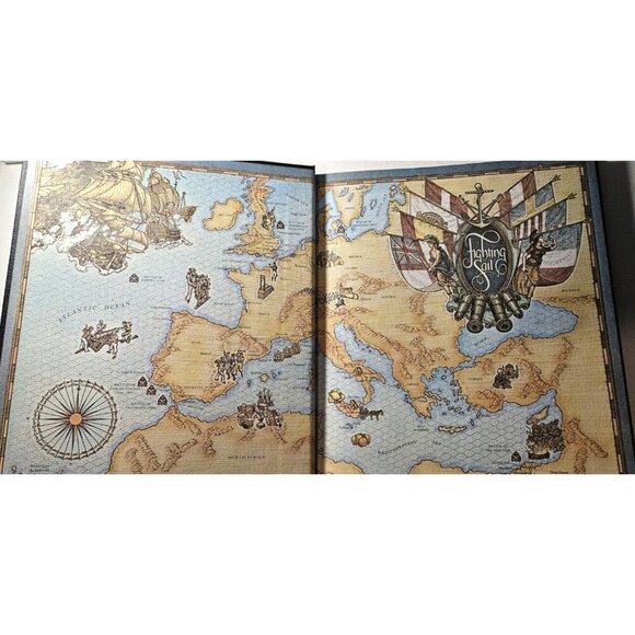 Fighting Sail Time-Life Books Editors A. B. Whipple 1978 Hardcover Seafarers - Picture 2 of 4